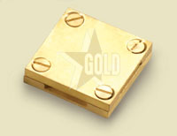 Brass Cross Saddle Brass Cross Saddle